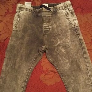 Boys Stonewash Jogger Pants
